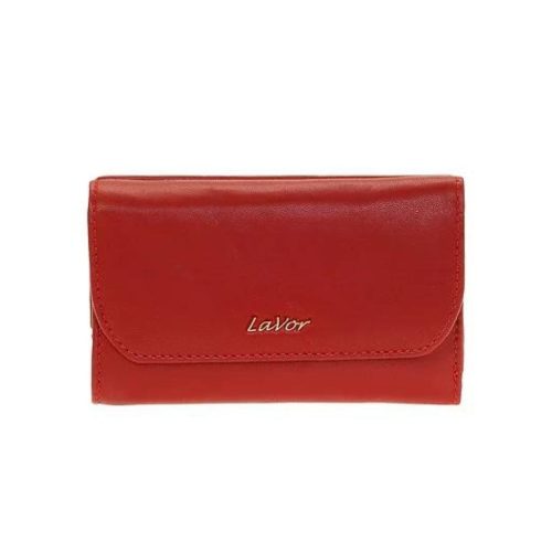 Δερμάτινο πορτοφόλι κόκκινο Lavor 6023