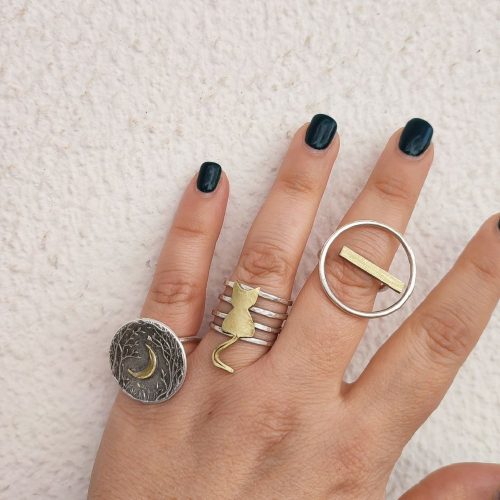 Ορειχάλκινο δαχτυλίδι Alima ring