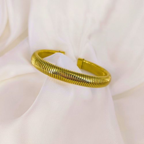 Ατσάλινο βραχιόλι χρυσό Ismet bracelet
