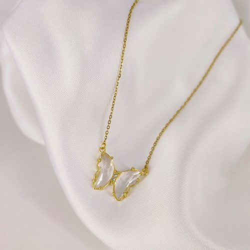 Κολιέ ατσάλι χρυσό Kamen necklace
