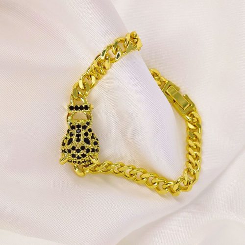 Ατσάλινο βραχιόλι χρυσό Mete bracelet