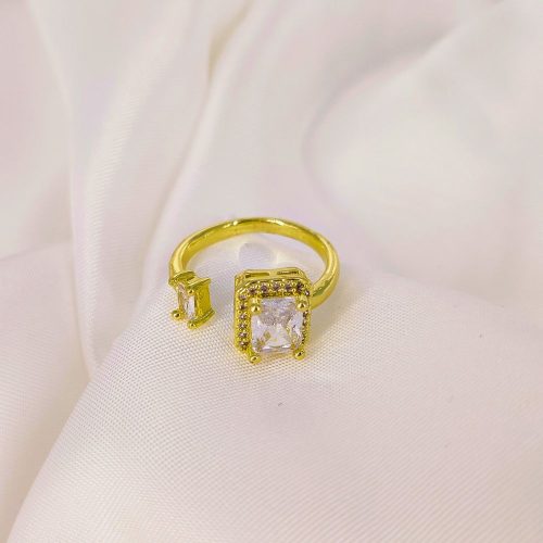 Δαχτυλίδι ατσάλι χρυσό Vavi ring