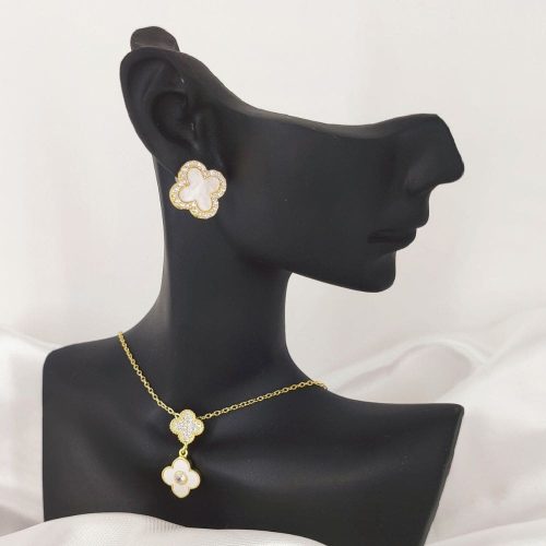 Ατσάλινα σκουλαρίκια χρυσό Everly earrings