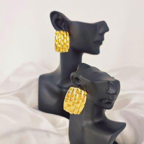 Ορειχάλκινα σκουλαρίκια χρυσό Ostara earrings