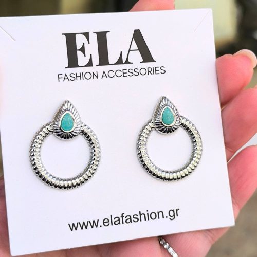 Ατσάλινα σκουλαρίκια Morina earrings