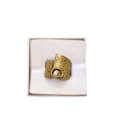 Ορειχάλκινο δαχτυλίδι Dana gold ring