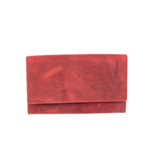 Δερμάτινο πορτοφόλι κόκκινο Fetiche HUR10793