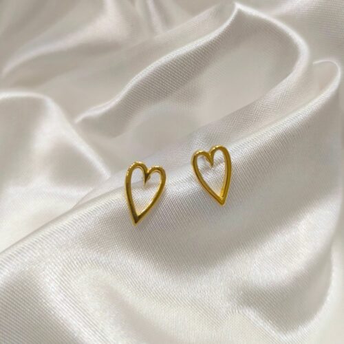 Ορειχάλκινα σκουλαρίκια χρυσό Alula earrings