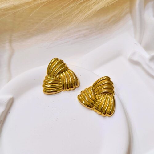 Frank earrings (gold)